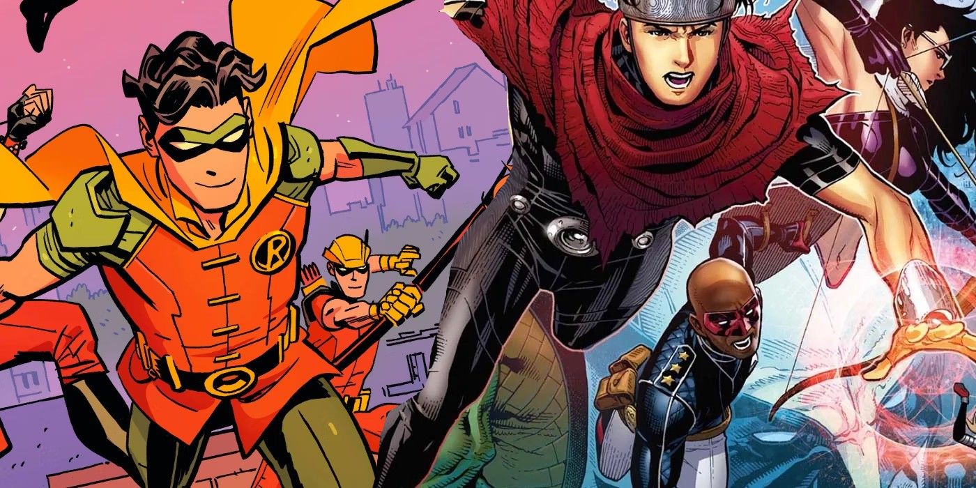 Teen Titans and the young Avengers feature image