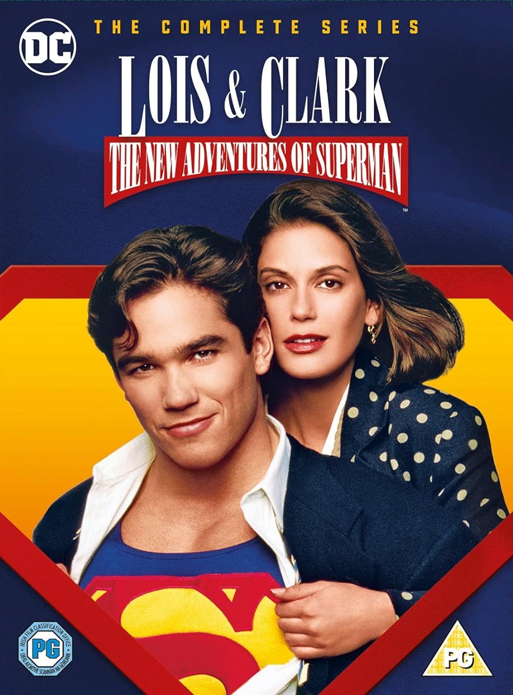 Teri Hatcher and Dean Cain in Lois & Clark: The New Adventures of Superman (1993)