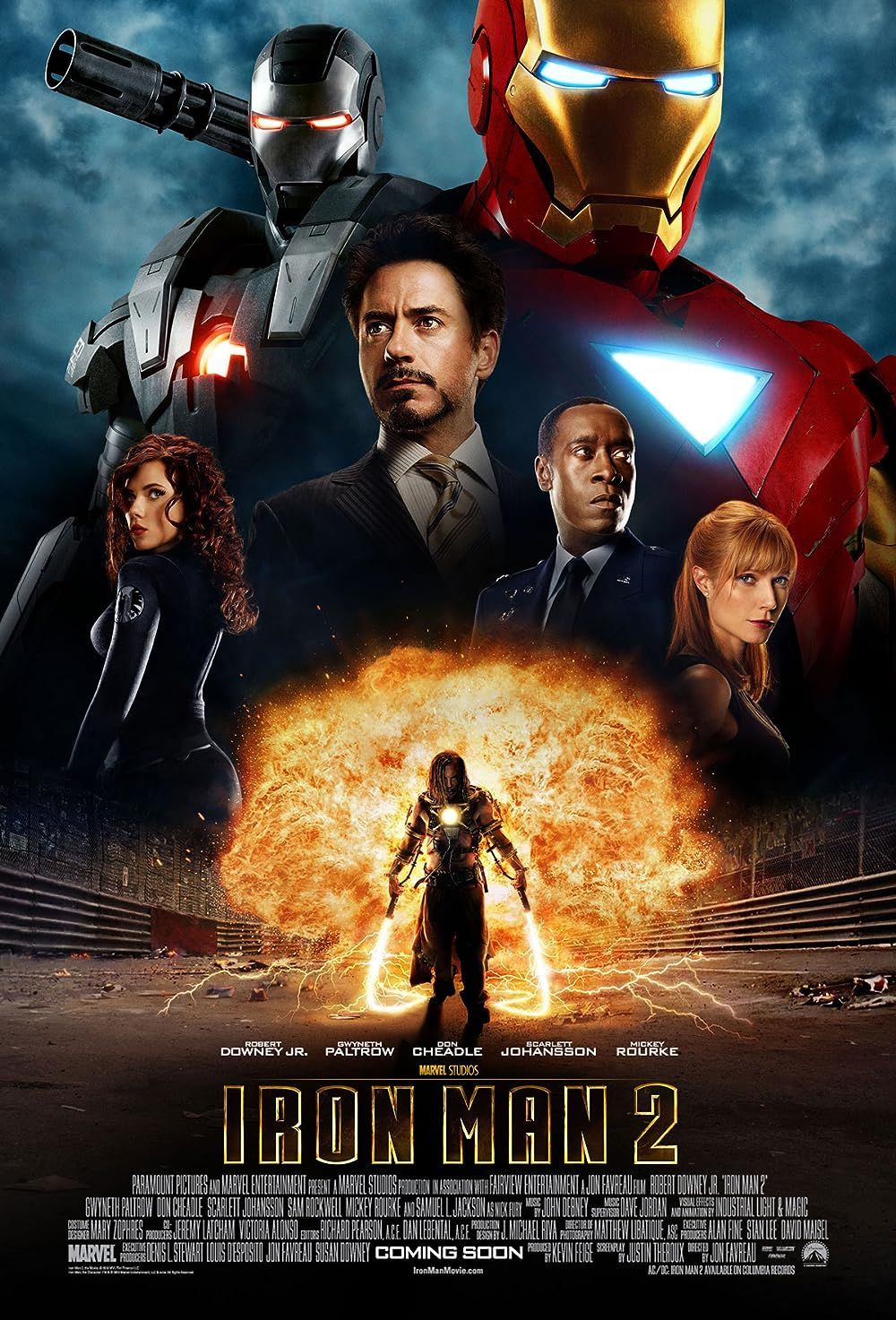 The Cast of Iron Man 2