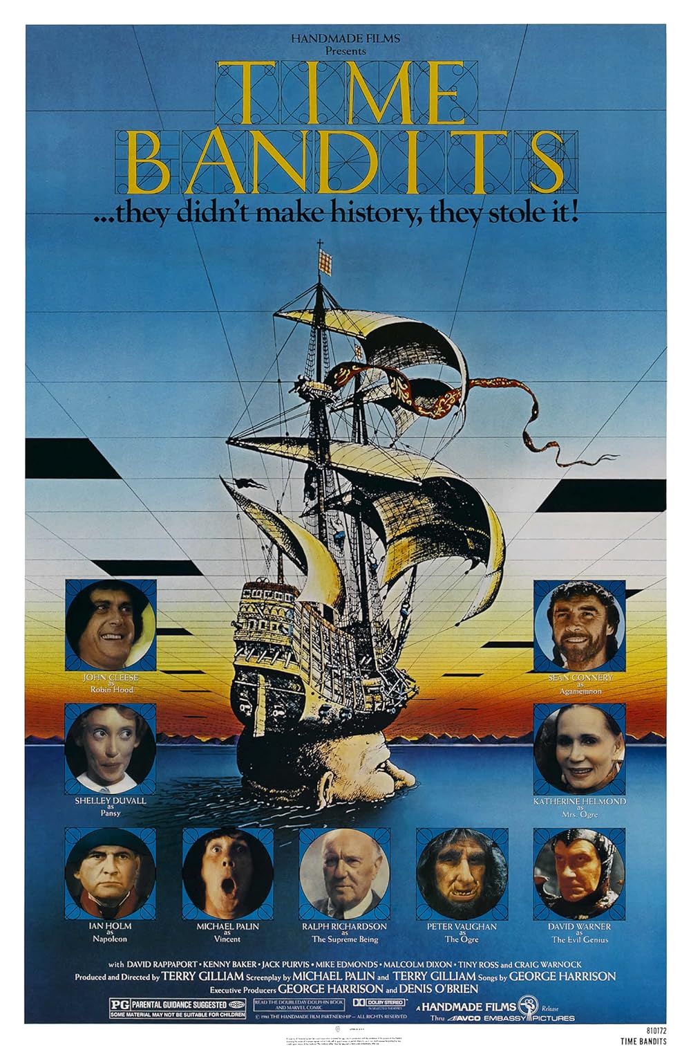 The Cast of the Time Bandits Poster