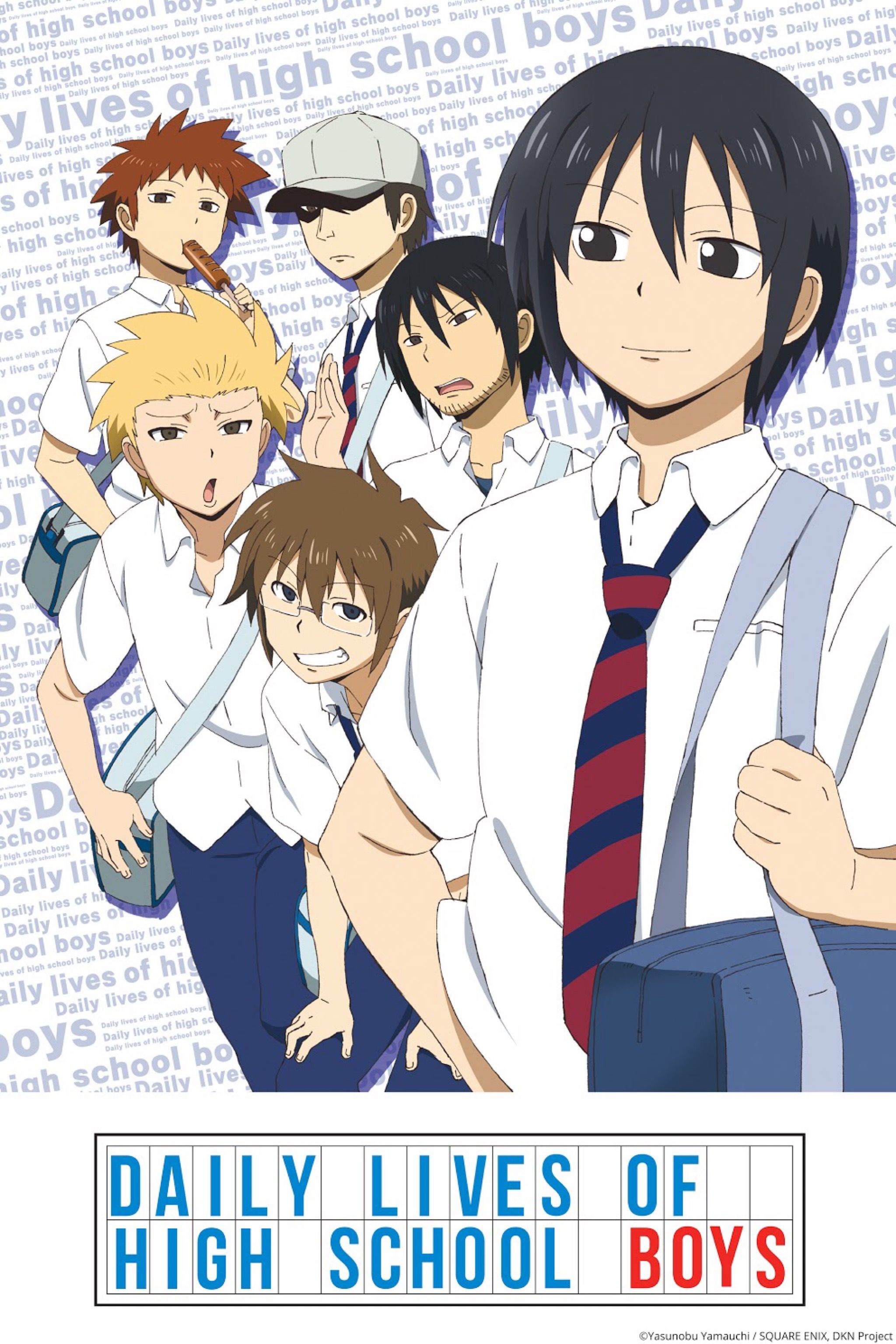 The main cast of The Daily Lives of High-School Boys