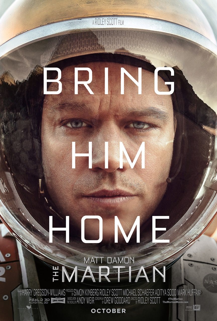 The Martian Film Poster