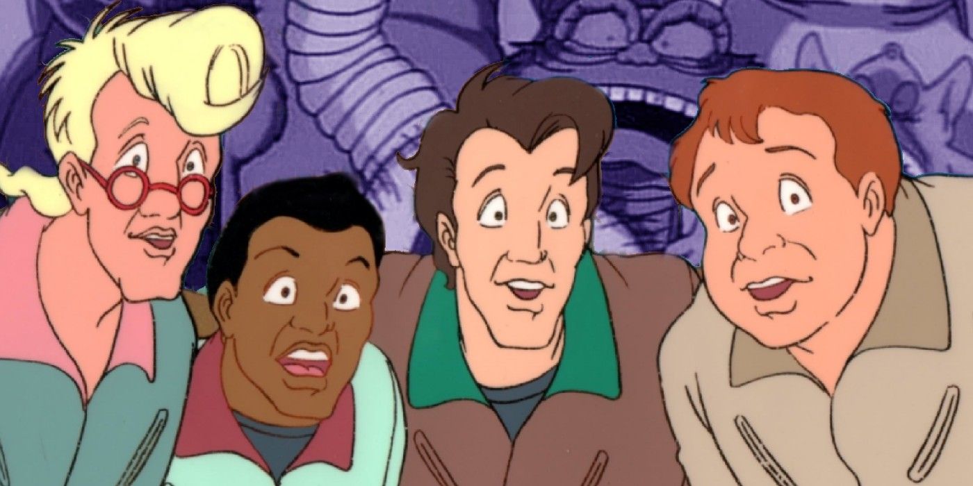 The Real Ghostbusters Egon, Winston, Peter and Ray
