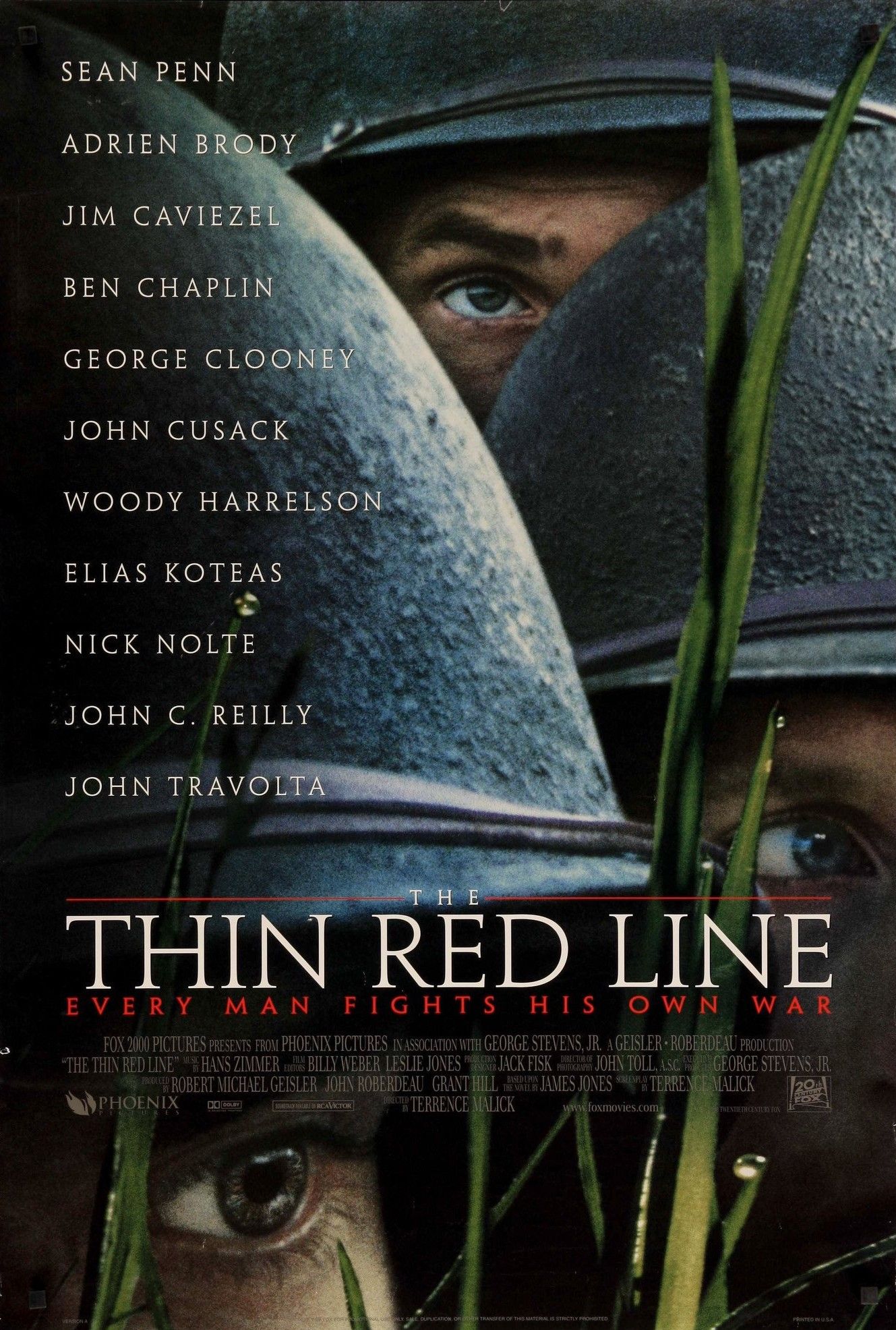 The Thin Red Line movie poster