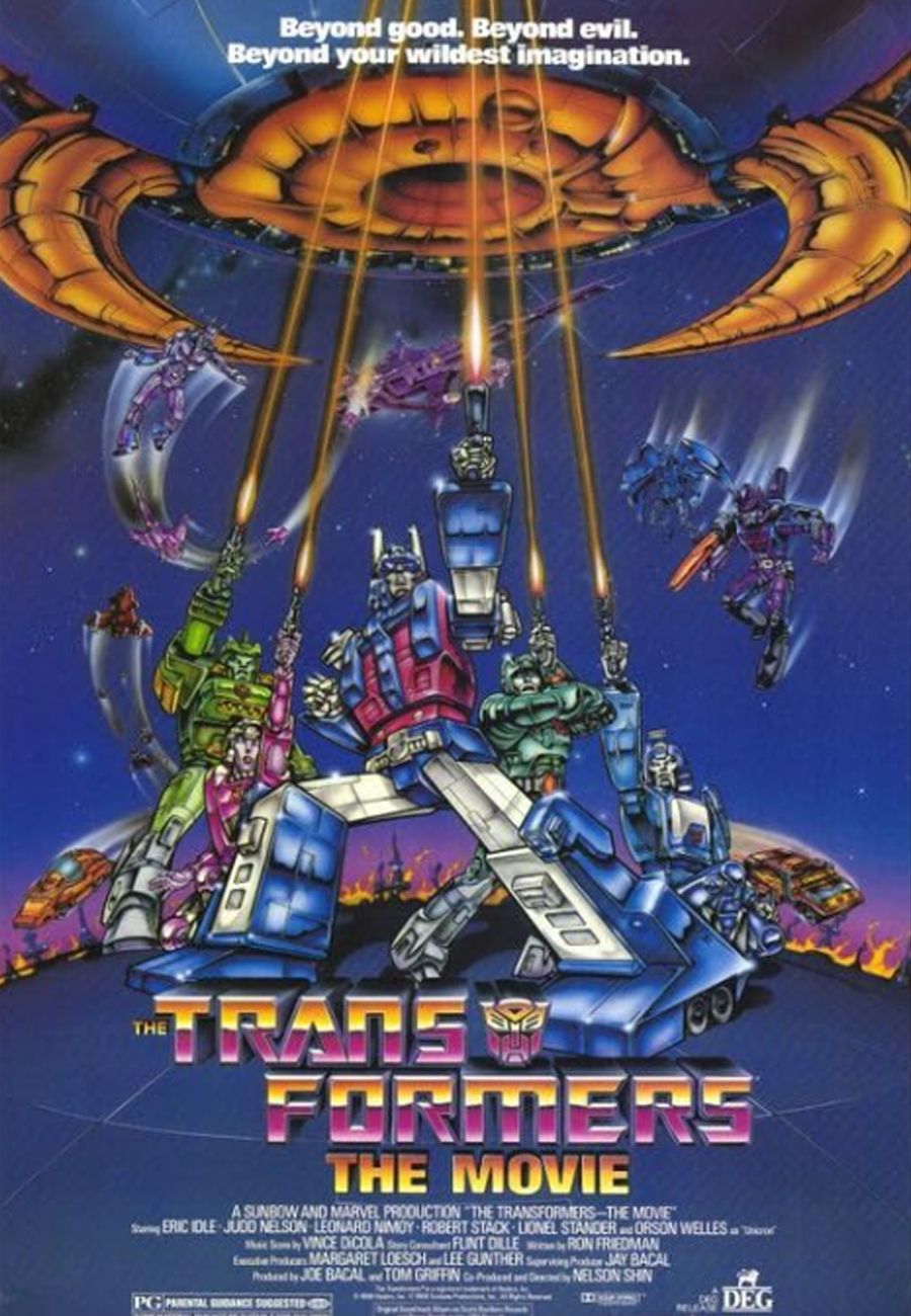 The Transformers The Movie theatrical poster 1986