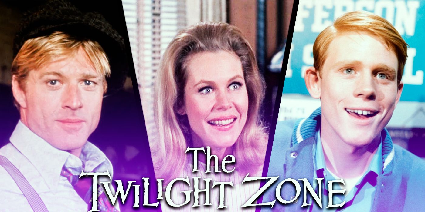 The Twilight Zone Logo with Elizabeth Montgomery, Robert Redford and Ron Howard