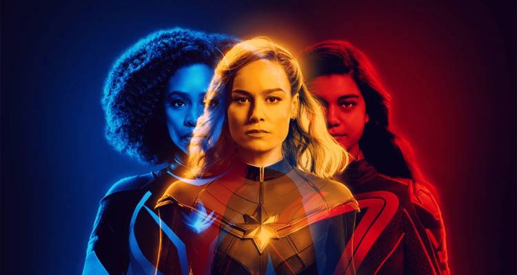 Monica Rambeau, Captain Marvel and Ms. Marvel in The Marvels