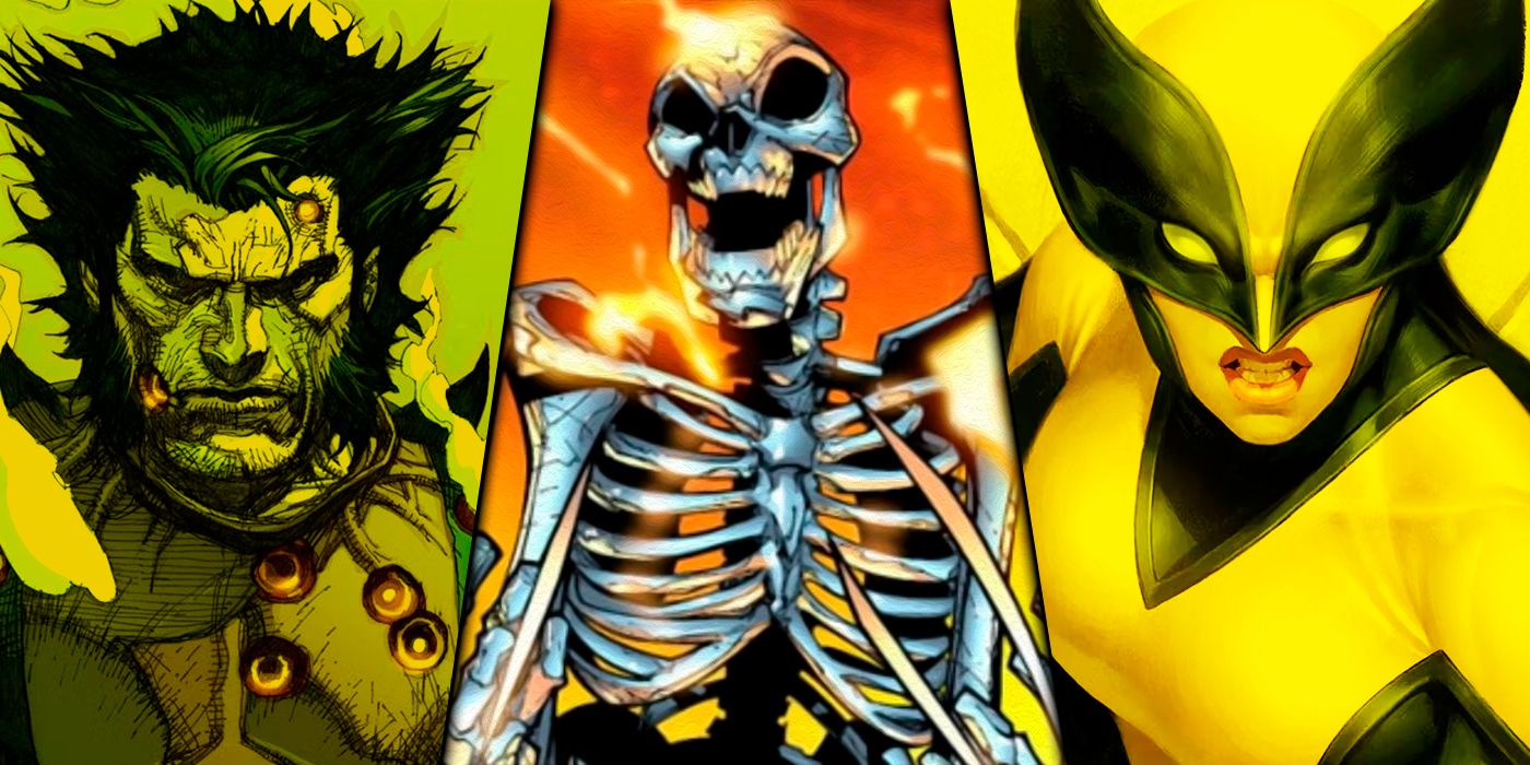 X-23 Laura Kinney, Wolverine and Wolverine's Skeleton