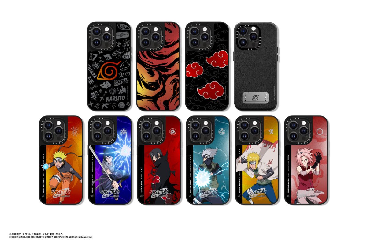 CASETiFY Launches First Naruto Collaboration With New Tech Merch