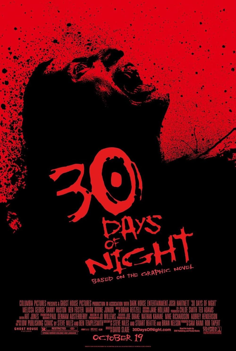 30 Days of Night (2007) official poster