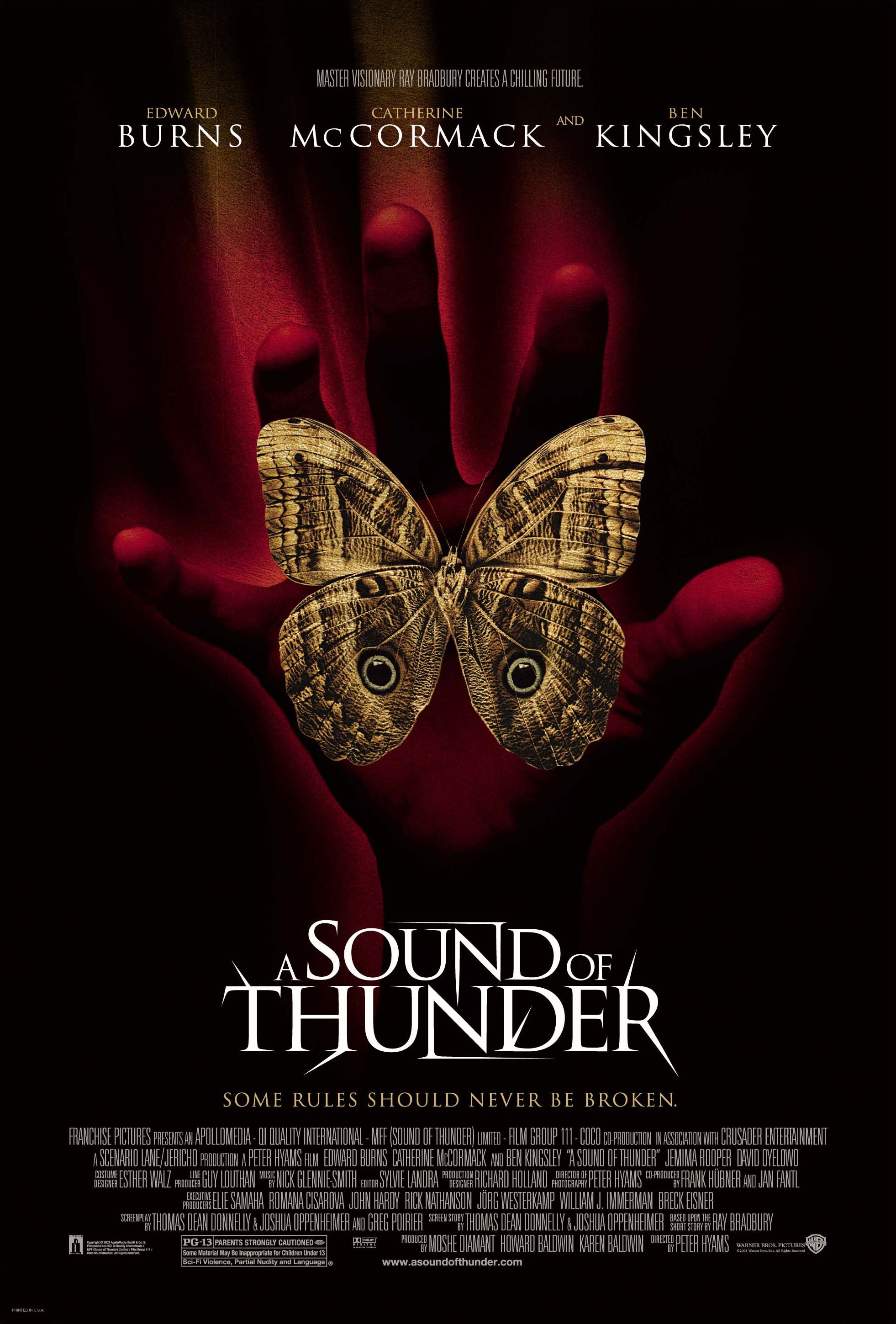 A Sound Of Thunder Film Poster