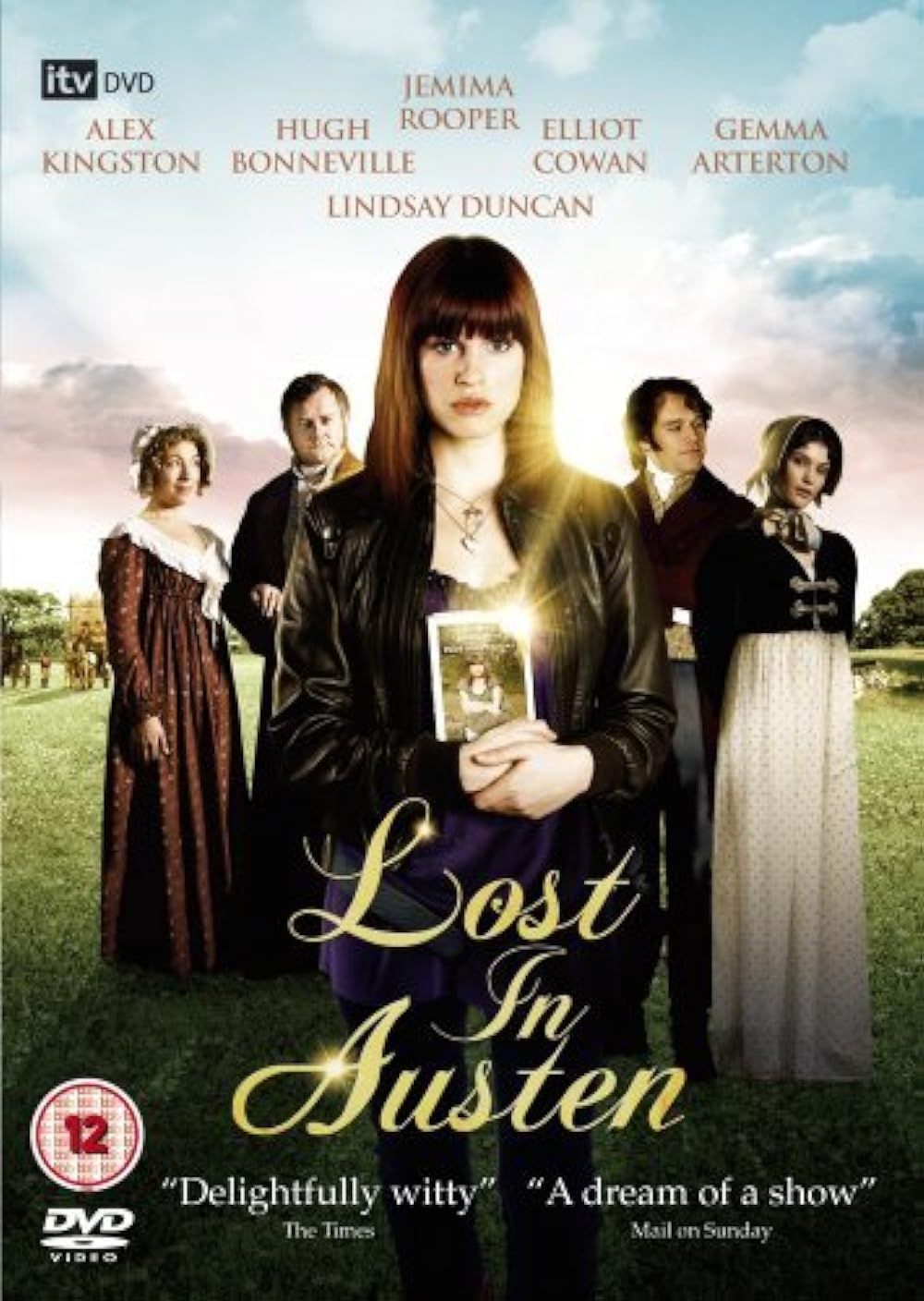 Alex Kingston, Hugh Bonneville, Jemima Rooper, Elliot Cowan, and Gemma Arterton in Lost in Austen (2008)