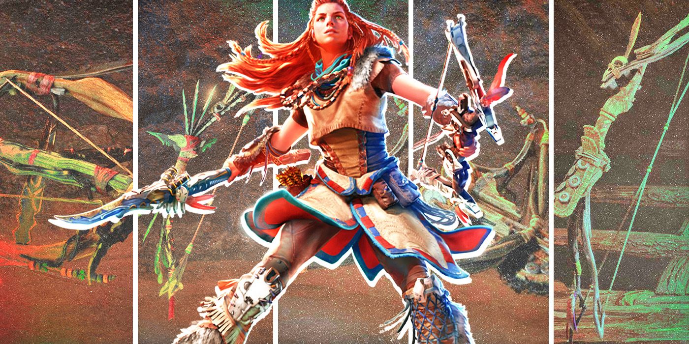 Aloy and Horizon Forbidden West Weapons