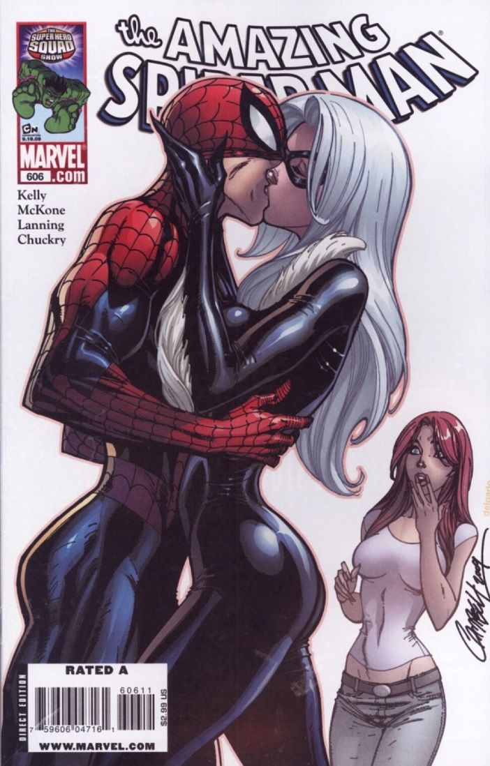 La portada de Amazing Spider-Man #606