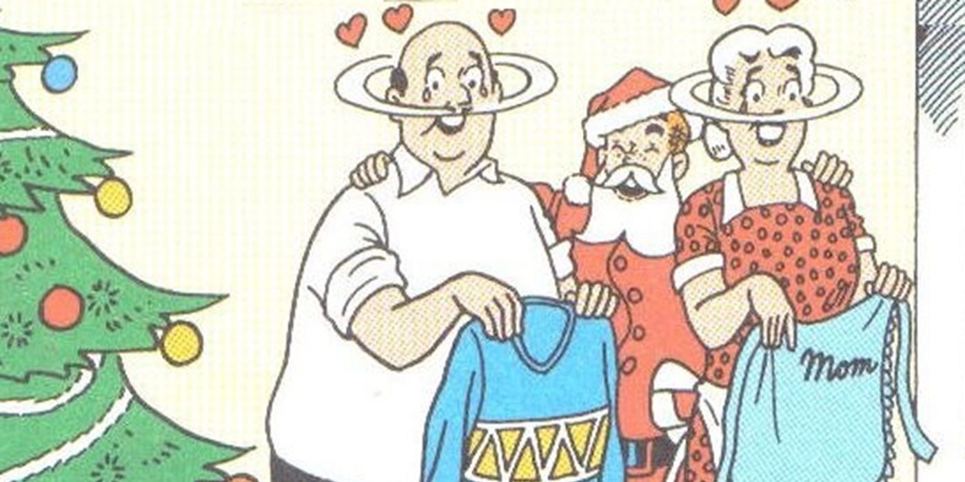 Archie surprises his parents at Christmas