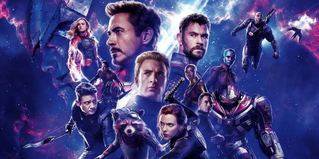 The cast of Avengers: Endgame on an official poster.
