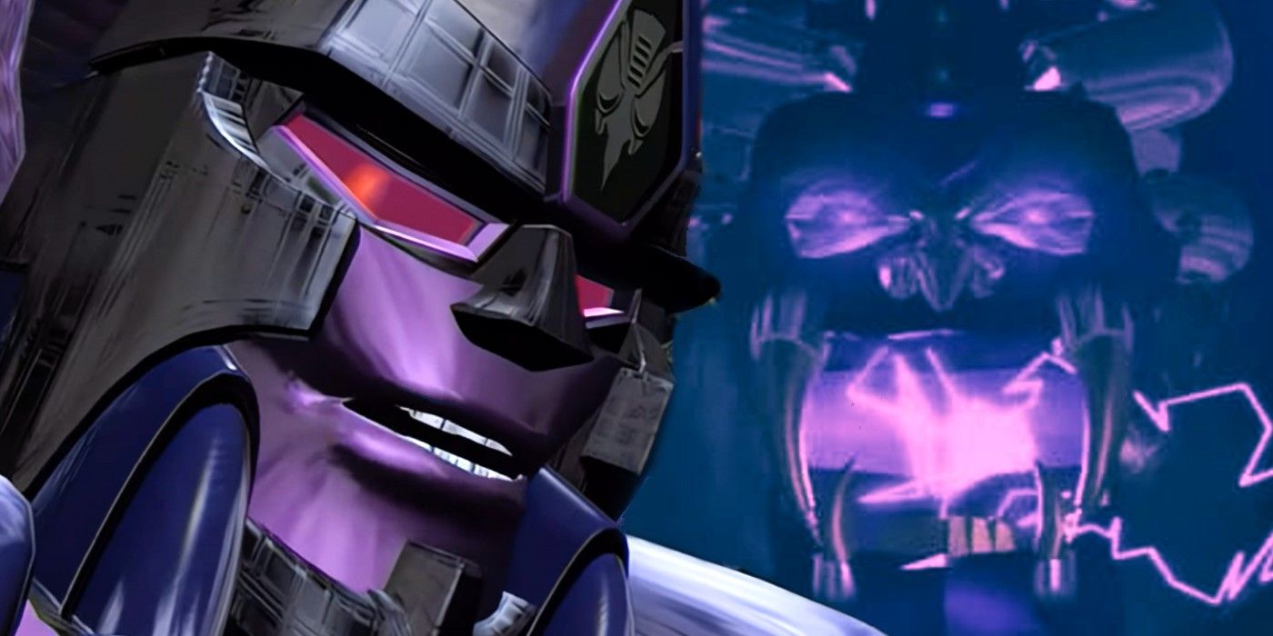 Beast Wars: Transformers' Megatron with Van-Pires' Tracula.