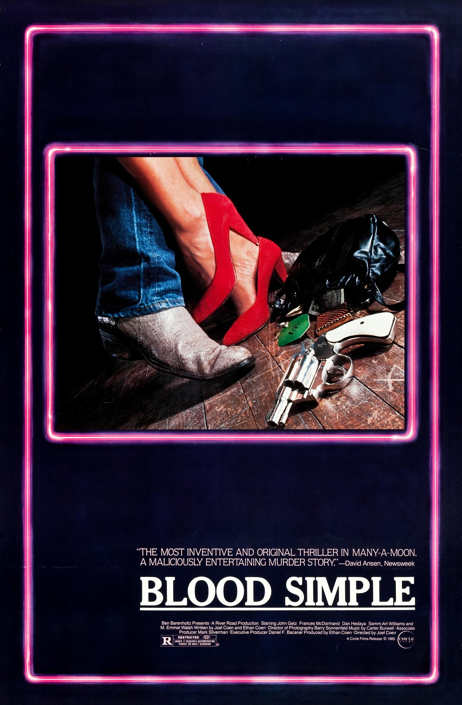 Blood Simple Film Poster