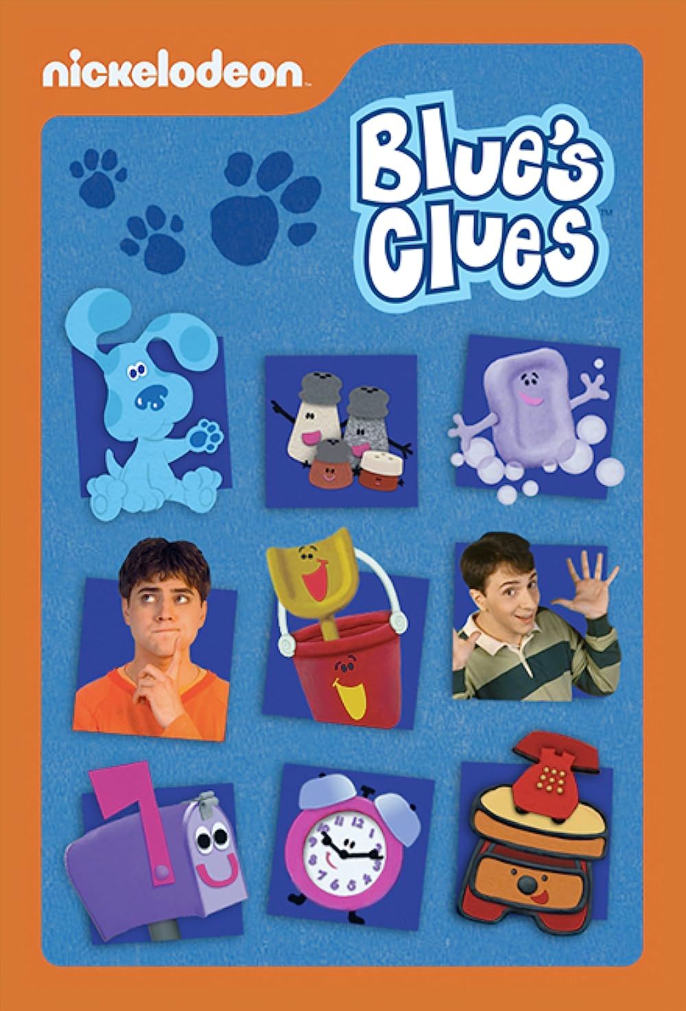 The cast of Blue and Blue's Crew can be seen on the poster