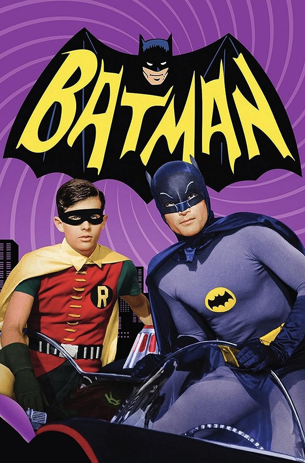 Burt Ward e Adam West em Batman 1966