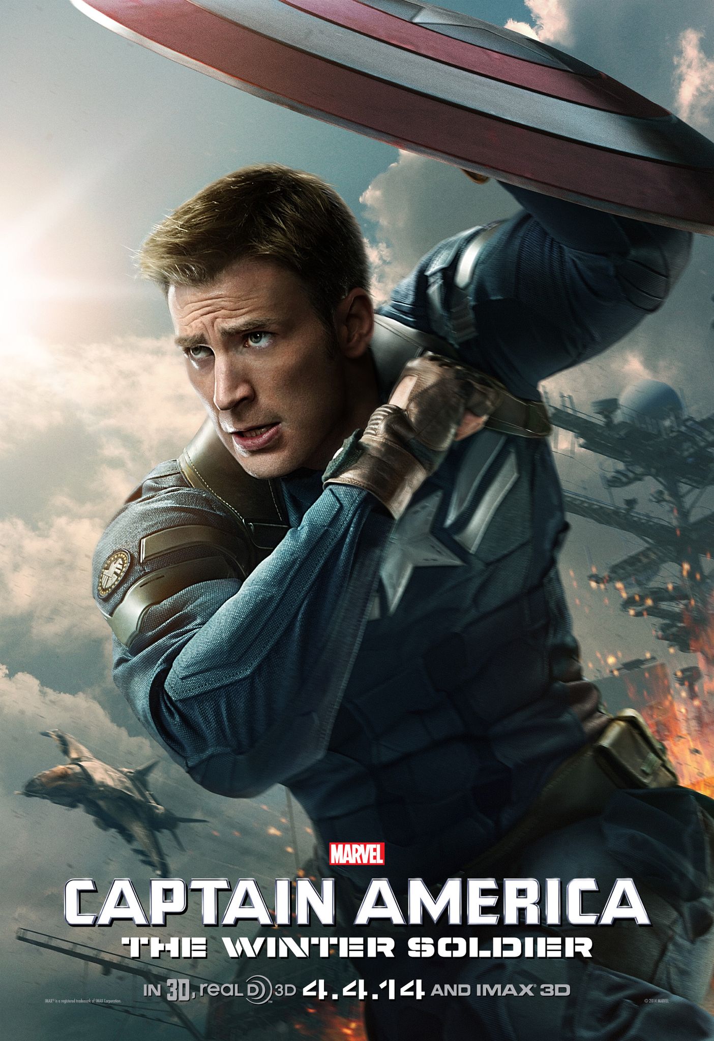 Captain America The Winter Soldier Film Poster