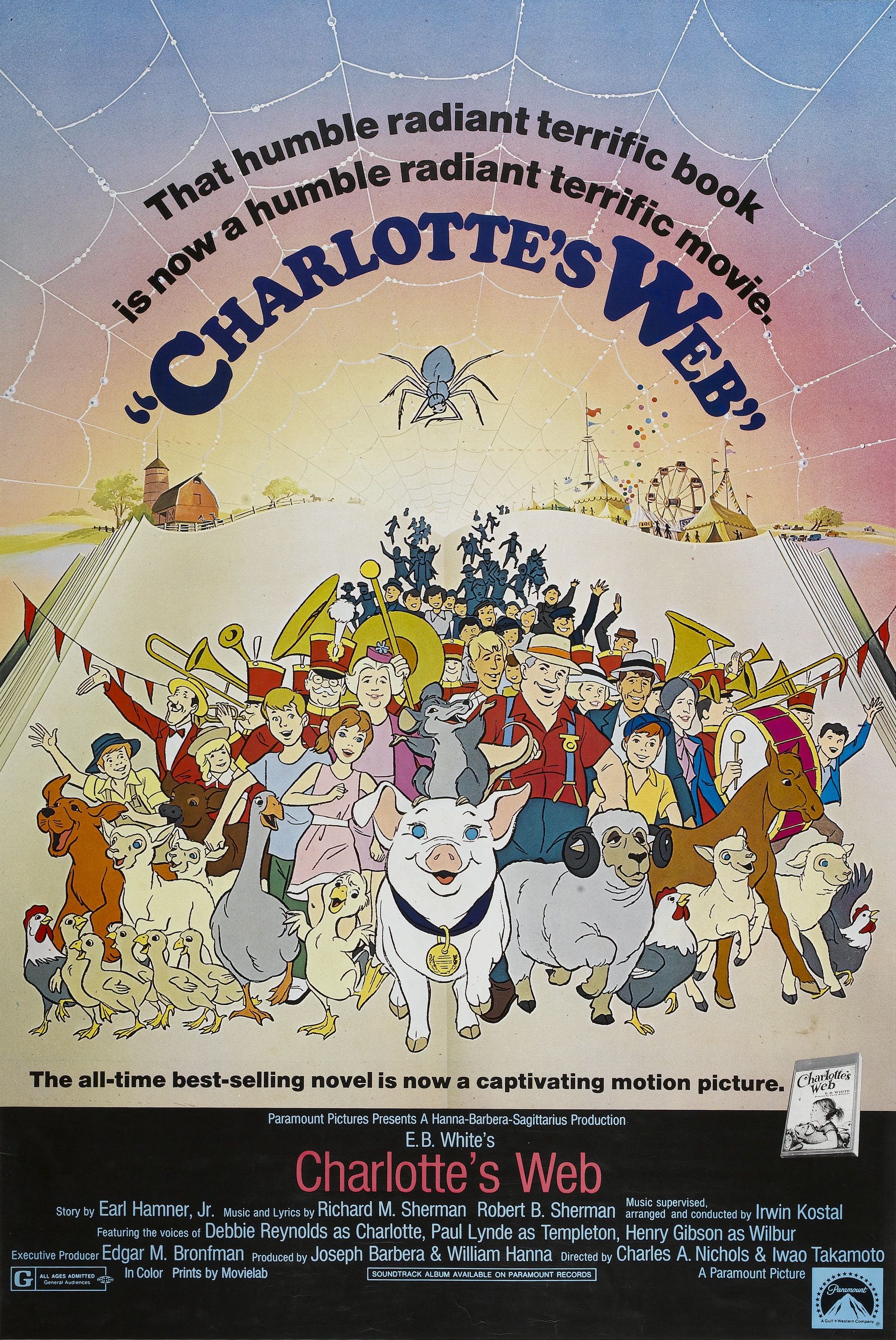 Charlottes Web 1973 Film Poster