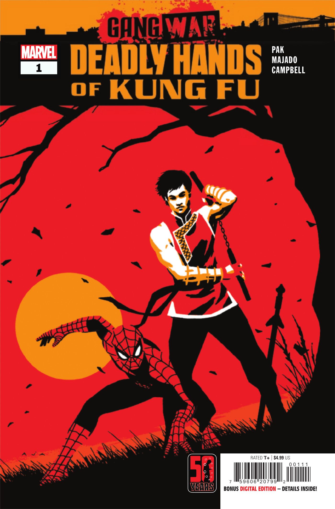 Deadly Hands of Kung-Fu: Gang War #1 ACover by David Aja