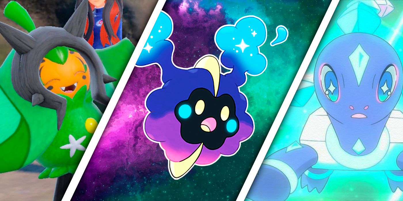 Pokemon Terapagos, Cosmog and Ogerpon