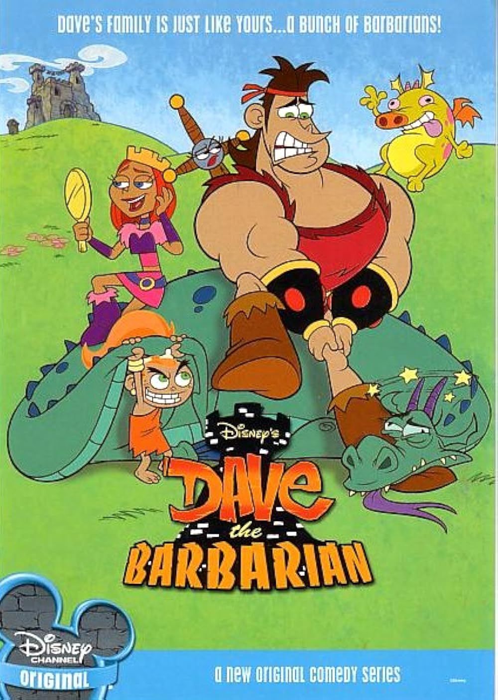 Disney's Dave the Barbarian (2004) cast in the official poster