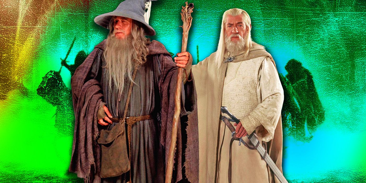 Gandalf, o cinza e Gandalf, o branco