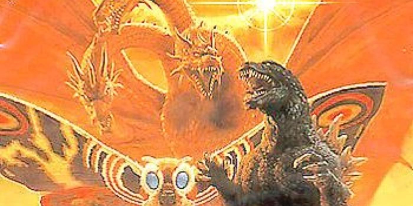 The kaiju on the poster for Godzilla, Mothra and King Ghidorah: Giant Monsters All-Out Attack