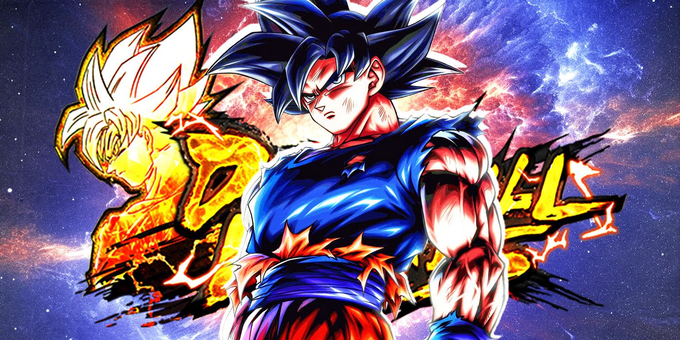 Goku from Dragon Ball Super goes Ultra Instinct in new official art from the Dragon Ball Legends mobile game.