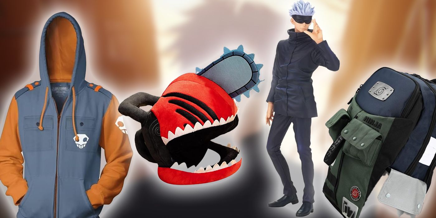 Holiday Gift Guide for Anime featuring Bleach, Chainsaw Man, JJK and Naruto