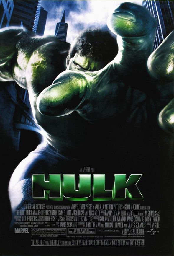Hulk 2003 Film Poster