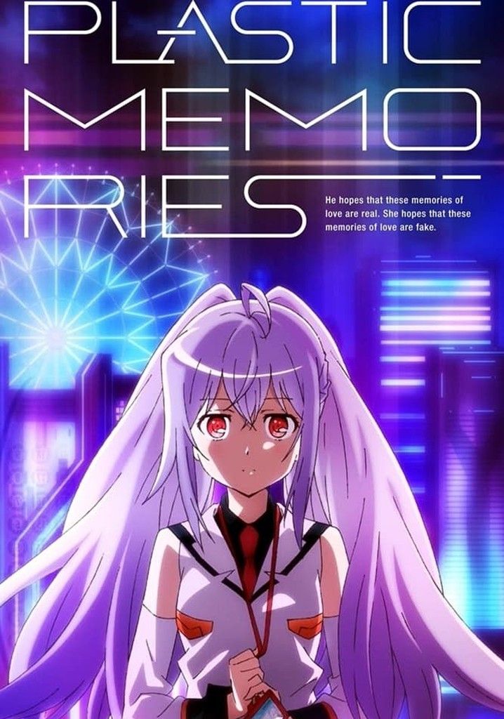 Isla Looks at the Viewer on the Plastic Memories Promo