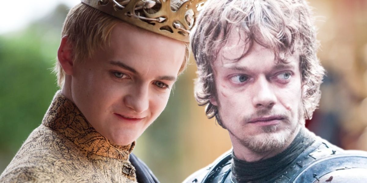 Joffrey and Theon in Game of Thrones