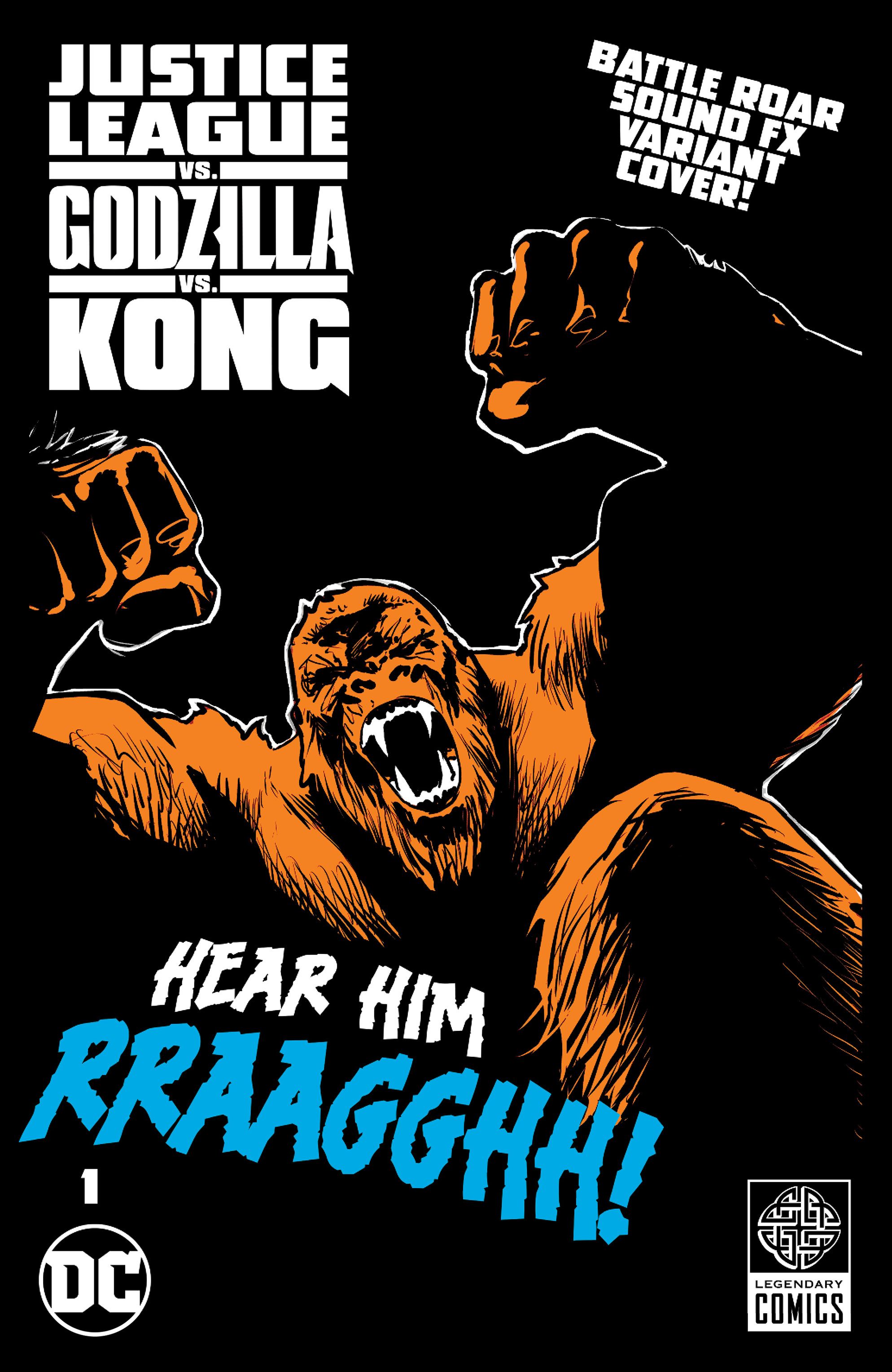 Liga da Justiça vs Godzilla vs Kong 1 Variante Kong Sound FX