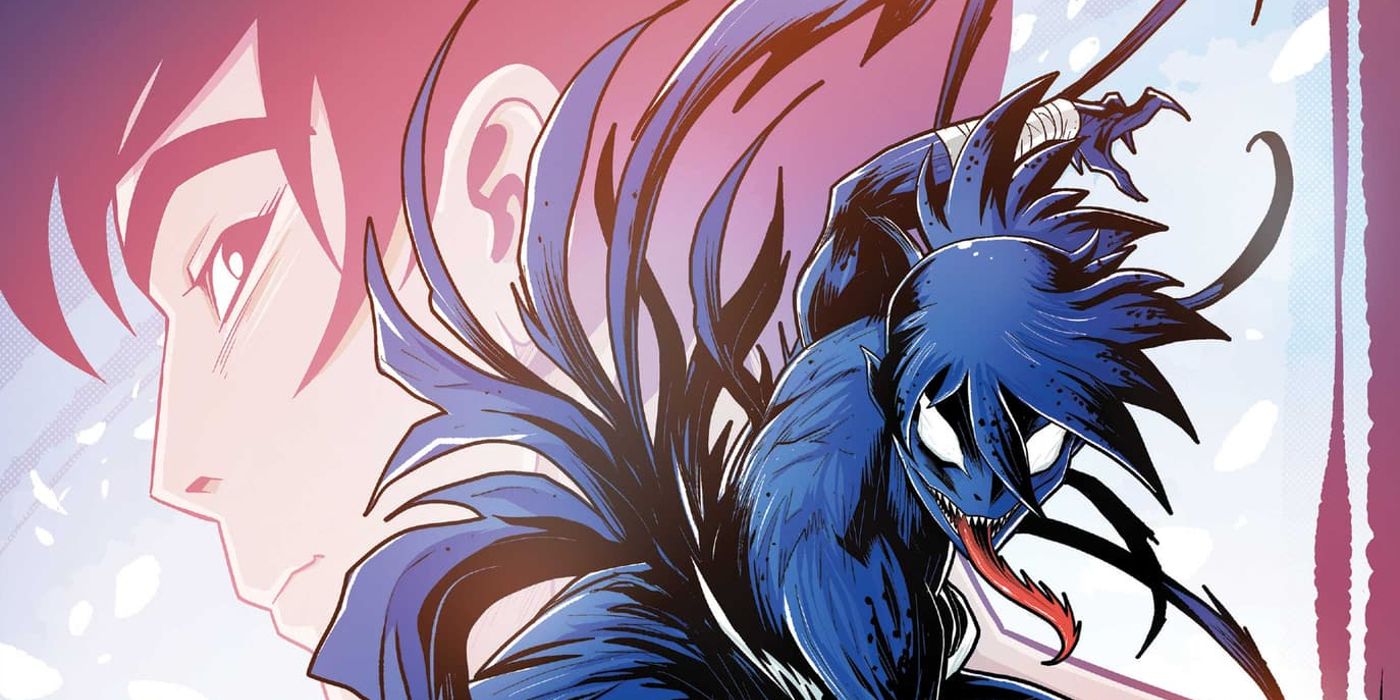 Kid Venom: Origins #1 variant cover.