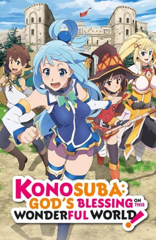 Konosuba God's Wonderful Blessing On This World anime cover art