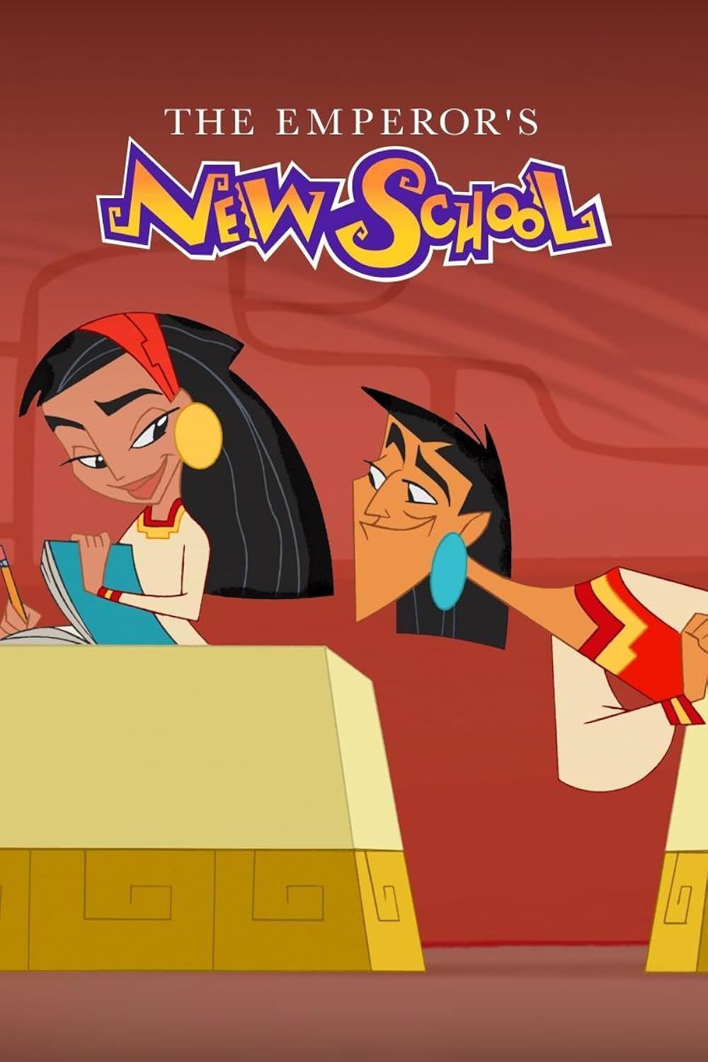 Kuzco and Malina in The Emperor's New School (2006)