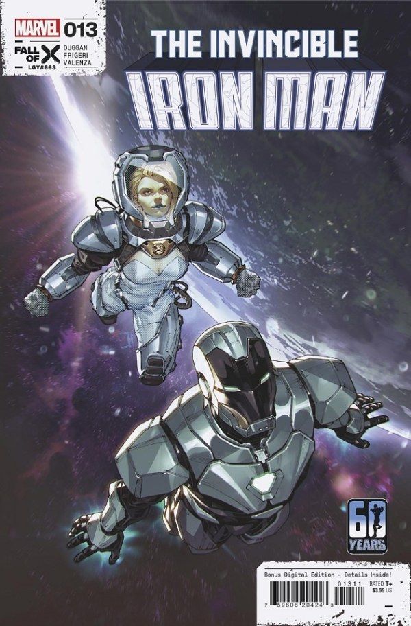 Capa do Homem de Ferro Invencível #13.