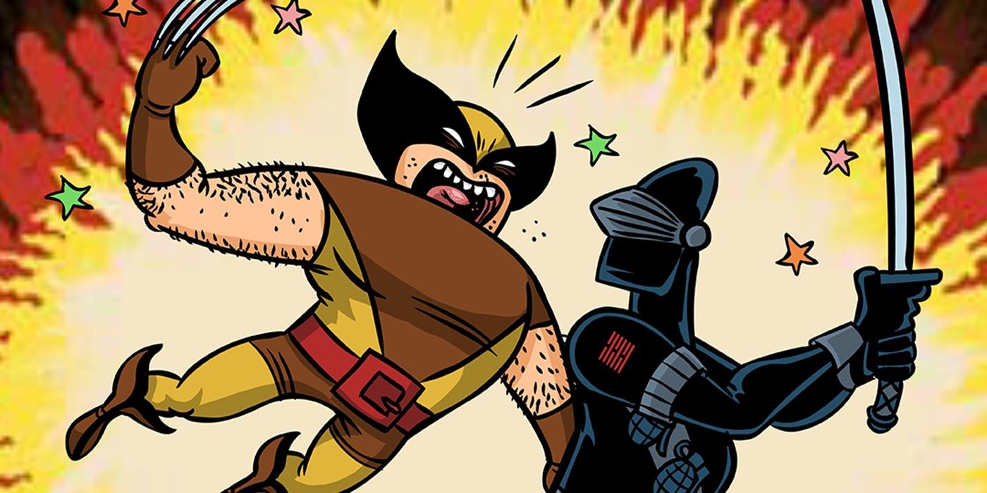 Wolverine taking on Snake-Eyes