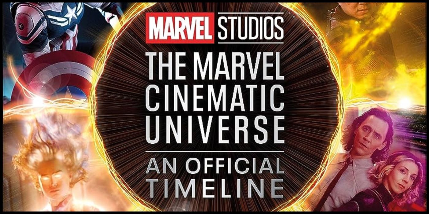Book cover of The MCU Official Timeline