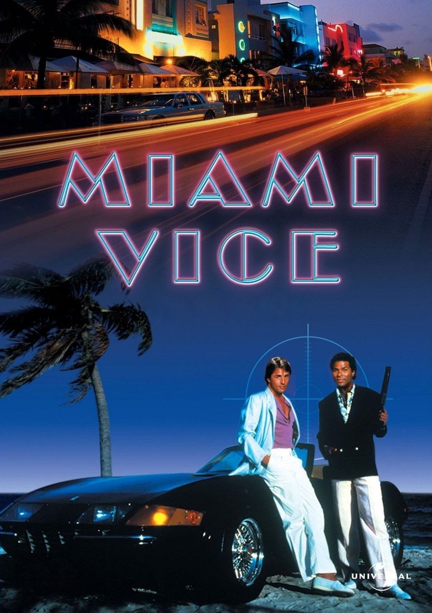 Miami Vice TV Show Poster-1