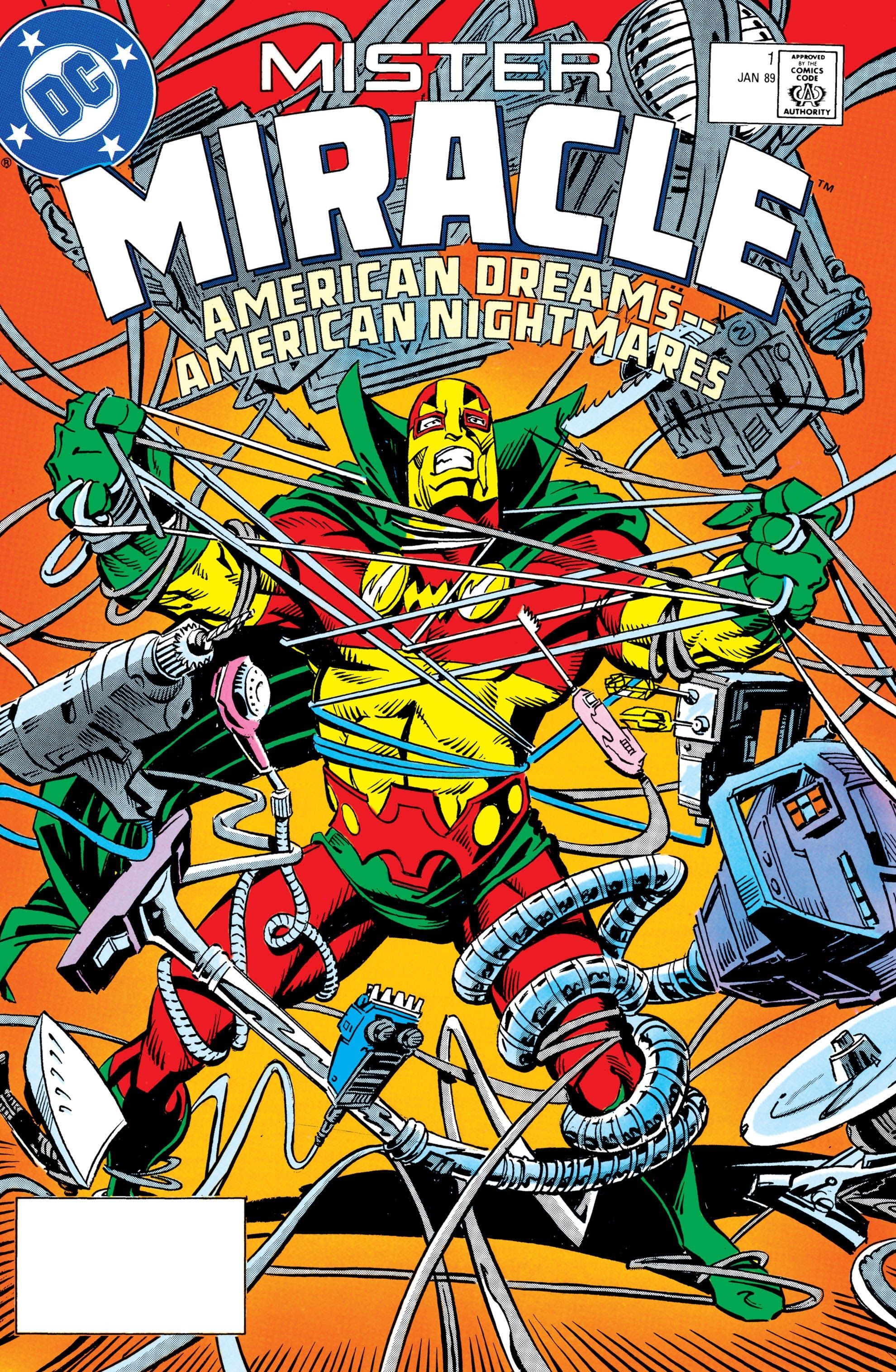 The cover of Mister Miracle #1