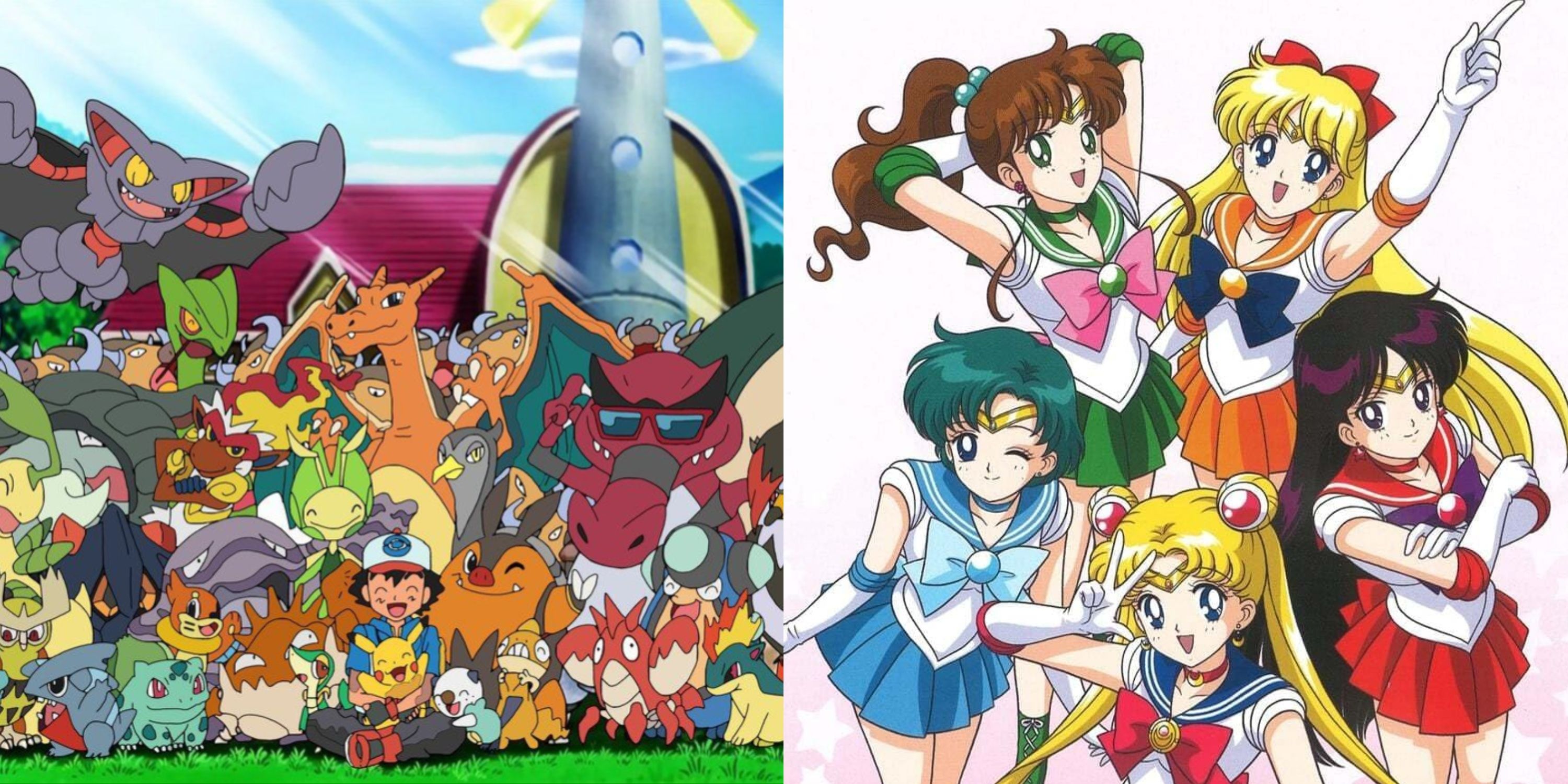 Pokemon and Sailor moon 