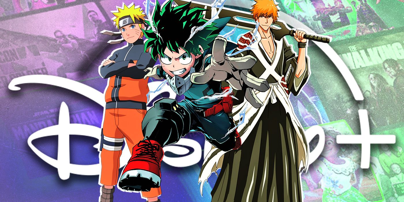 My Hero Academia, Naruto et Bleach sur Disney+