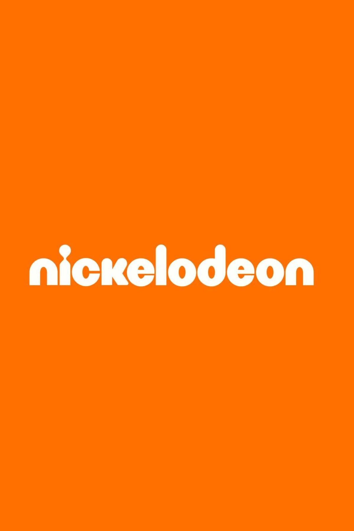 Orange background with the Nickelodeon logo
