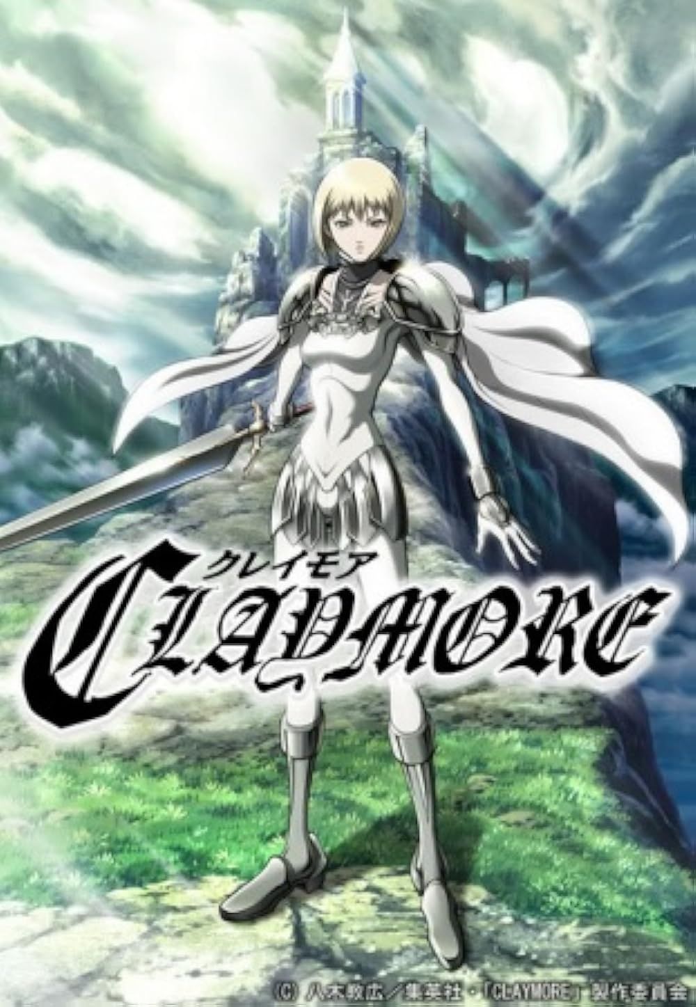 Poster for Claymore with Clare wielding her sword