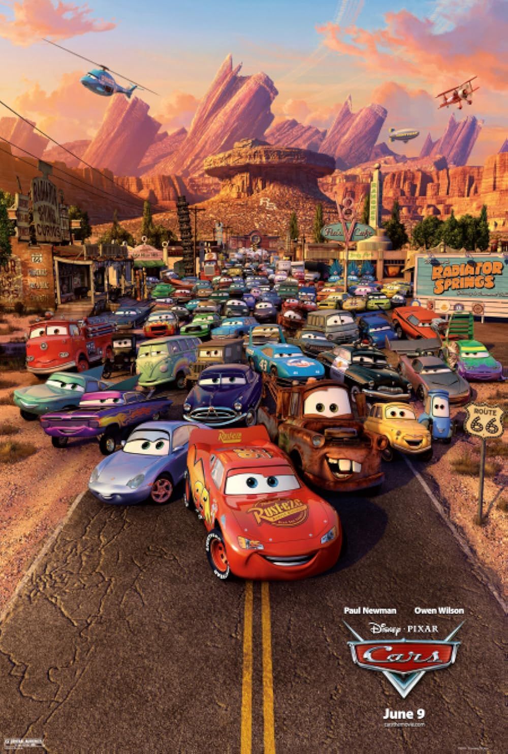 Poster for Pixar's Cars